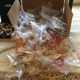 Very large costume jewelry selection