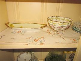 ORNATE FOOTED KITCHEN BOWL