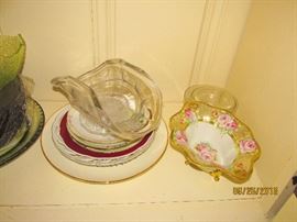 CLEAR GLASS, ORNATE GLASS