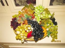 FRUIT BASKET, GRAPES