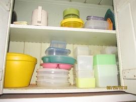 TUPPERWARE, BOWLS, CONTAINERS