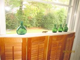GREEN BOTTLES