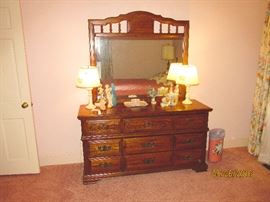 LARGE DRESSER WITH MIRROR