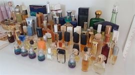 Perfumes and colognes featuring Estee Lauder, Ralph Lauren, Polo, Guess, Armani, and more