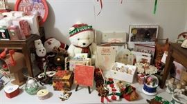 Santa Bear, snow globes, and other holiday items to help bring the magic of the holiday season into your home.