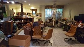 SOLD! Dining chairs and sofa