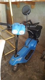 Battery powered German Scooter. Charlie Scooter. (Available)