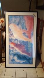 Koi water color painting [Available]