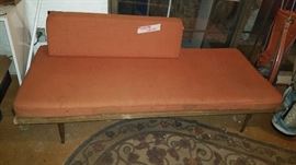 Danish two piece sofa set. Needs restoring. [Available]