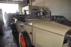 1932 Chevy with rumble seats