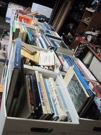 BOOKS, BOOKS AND ..........