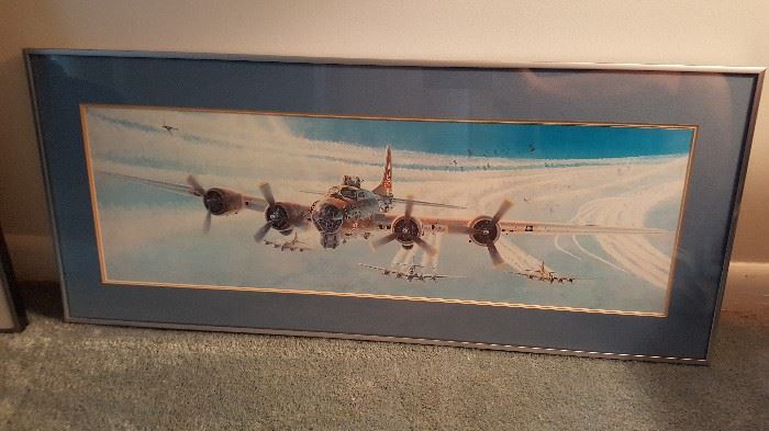 WWII Bomber Print