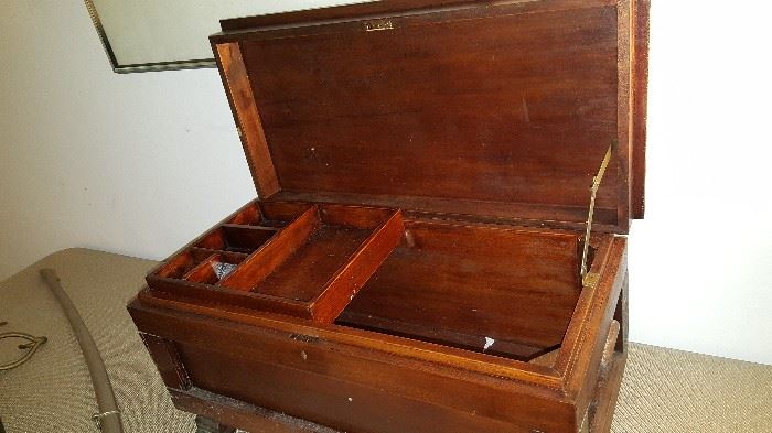 Old Wood Chest