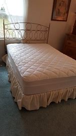 Brass Double Bed with Nice mattress