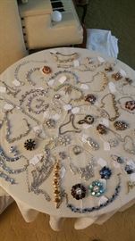 table of jewelry, this isn't all!  