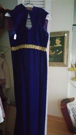 Oh it is the velvet dress again.