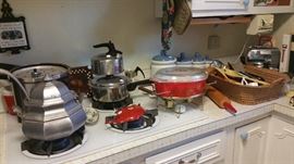 kitchen, see the Pyrex?