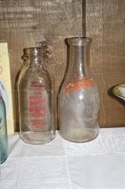 Vintage mild bottles