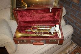 Vintage trumpet 