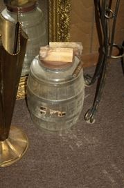 Great large jar with handle