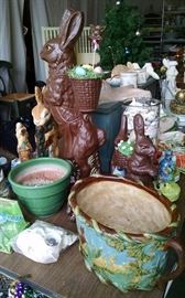 Easter, rabbit, bunny decor & figures 
