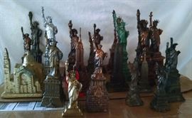 collection of Statue of Liberties 