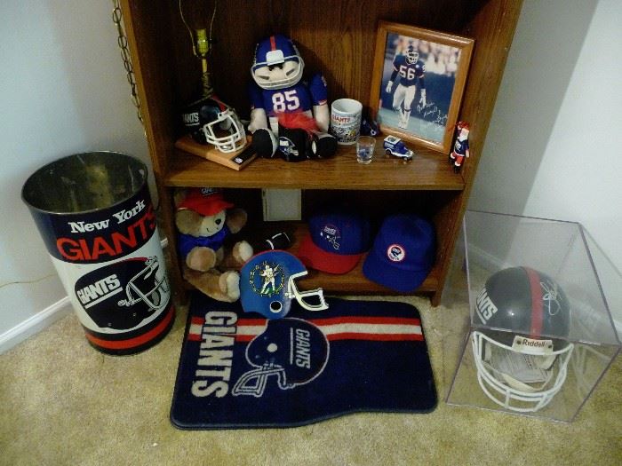 New York Giants assorted items