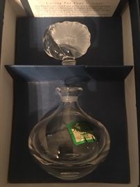 Waterford perfume bottle
