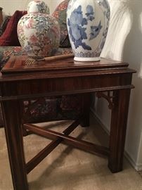 Asian side table