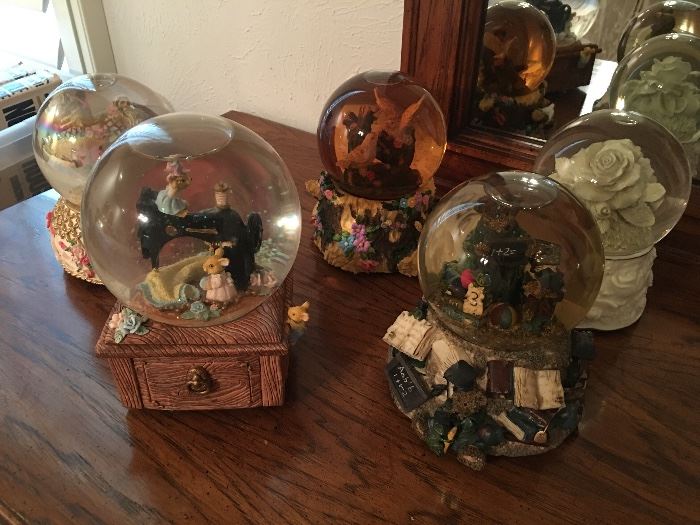 Water globe collection