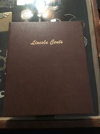 Lincoln cents penny collection