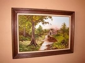 LANDSCAPE - OIL ON CANVAS