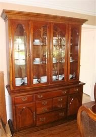 LIGHTED CHINA CABINET