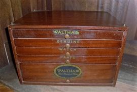 ANTIQUE/VINTAGE WALTHAM WATCH PARTS METAL CASE