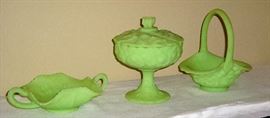 FENTON SATIN JADEITE