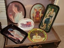 VINTAGE COCA-COLA TRAYS