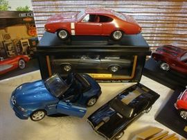 VERY NICE MODEL CAR COLLECTION ! THERE'S MORE THAT IS NOT PICTURED.