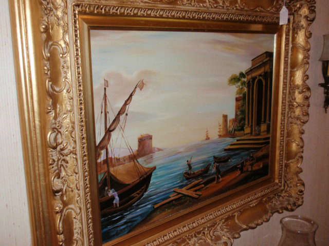 Original Oil Venice Scene