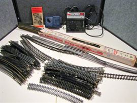 RR track cork roadbed transformer