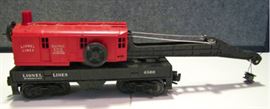 Lionel Lines Railroad Crane car
