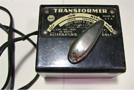 Transformer louis Marx electric train