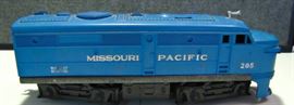 LIONEL 205, Missouri Pacific Railroad, O Gage Diesel Switcher 