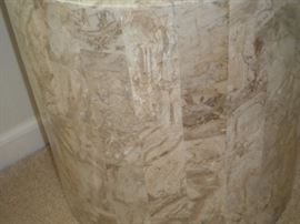 Glass top three piece base coffee table