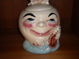 Roseville Cookie Jar "The Cow Jumped Over The Moon" No. 317