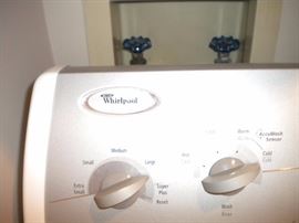 Whirlpool washer and dryer