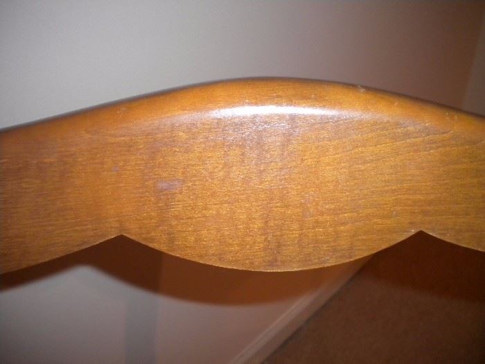Wood vintage/antique/mcm rocking chair