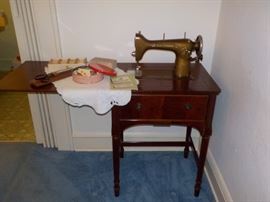 Vintage sewing machine