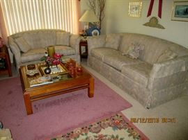 SOFA $200 LIOVESEAT $175 hICKORY FURN.