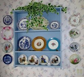 SHELF $30  PLATES INDIVIDUAL