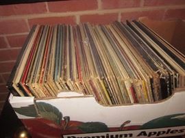 Records, most records classical and show tunes